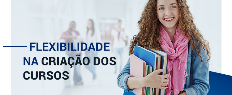 Flexibilidade na criação de cursos - Lyceum